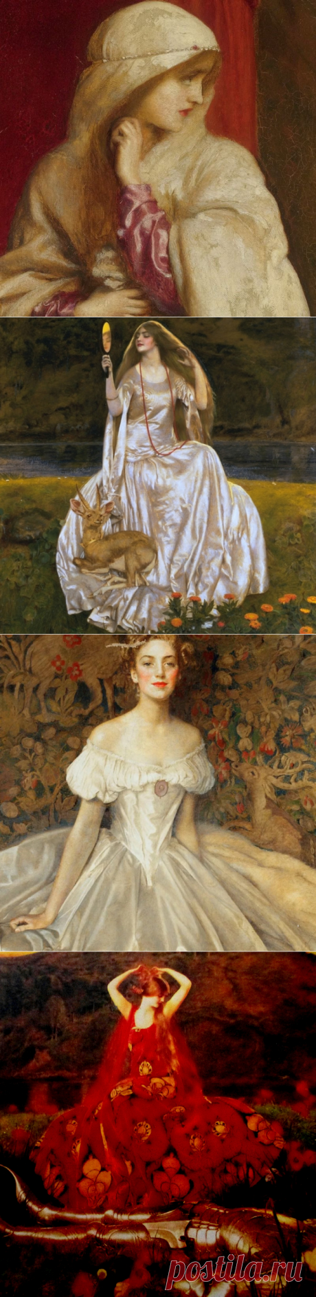 Не убегайте от своей любви… Художник Фрэнк Кадоган Купер (Frank Cadogan Cowper)