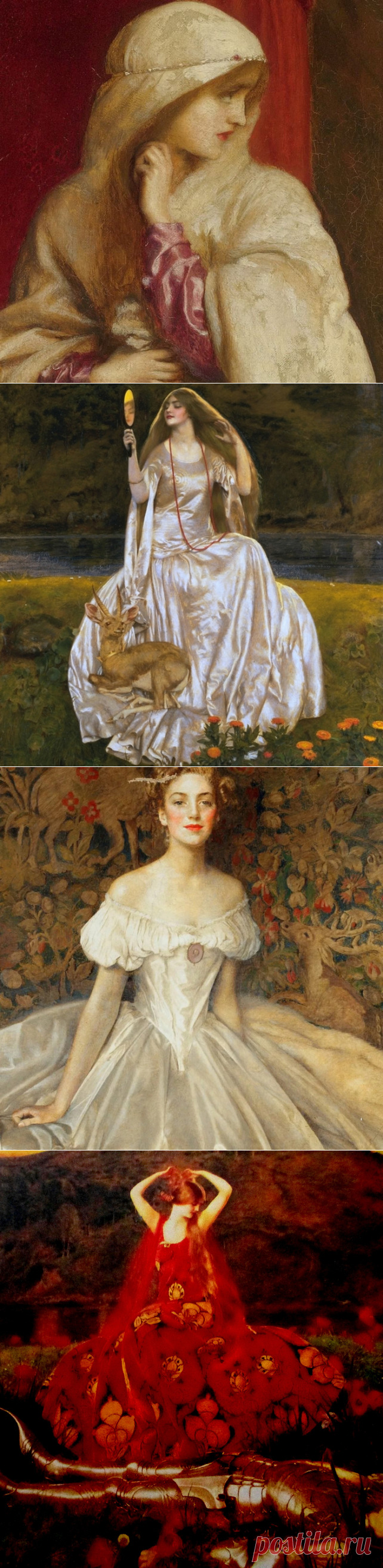 Не убегайте от своей любви… Художник Фрэнк Кадоган Купер (Frank Cadogan Cowper)