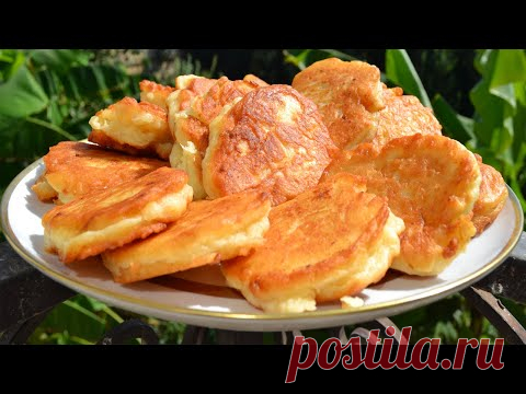 ОЛАДЬИ ПЫШНЫЕ КАК ПОНЧИКИ С ЯБЛОКОМ😍👍