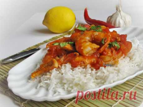 Креветки с рисом по-гавайски | Кошкин дом