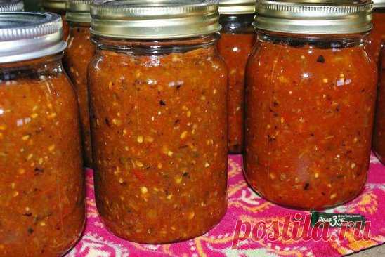 ЗАКУСКА ИЗ КАБАЧКОВ И БОЛГАРСКОГО ПЕРЦА.