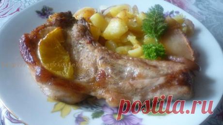 Свиные стейки в духовке от Эллы Проскуриной