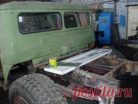 Самодельный Hummer H1 на базе ГАЗ-66