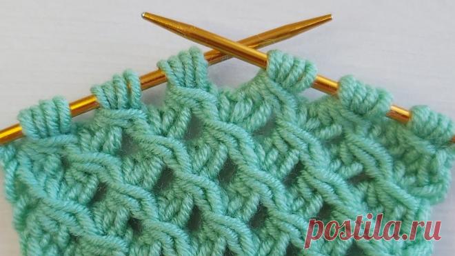 Knitting Net Stitch Pattern You Should Learn Learn the beautiful knitting net stitch by following this tutorial and pattern. The net stitch is the easiest stitch in the knitting world.