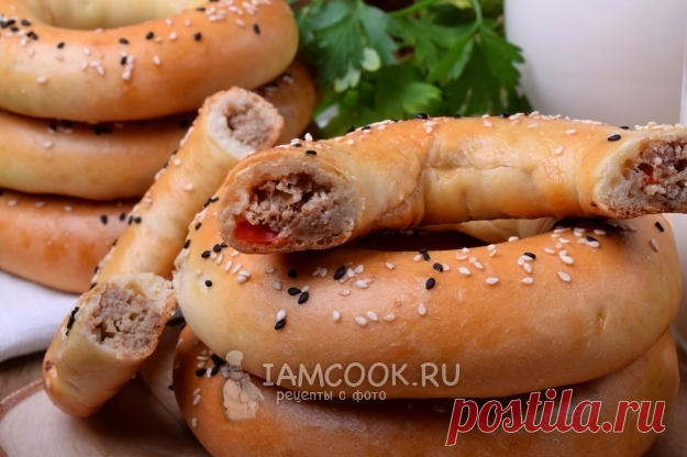 Бублики с мясом — рецепт с фото пошагово. Как приготовить бублики с мясом в духовке?