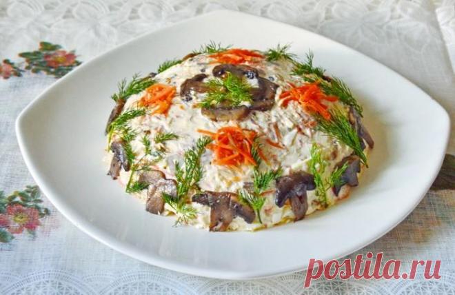 Салат: корейская морковка курица грибы рецепт с фото пошагово - 1000.menu