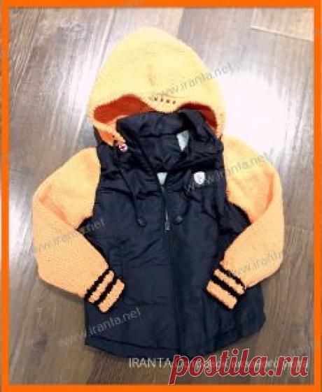 Мастер-класс по комбинированной курточке с вязаными деталями