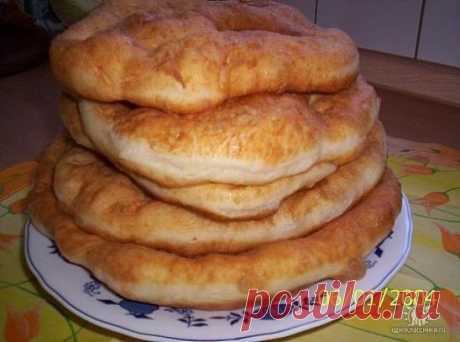 Лепешки на кефире с начинкой