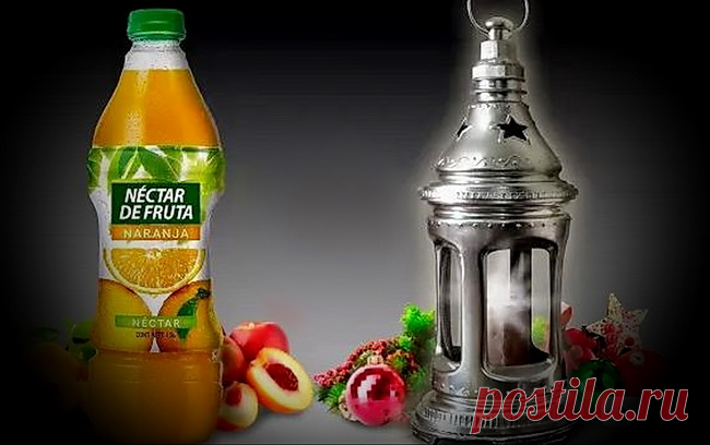 Сказочная Лампа из Пластиковой Бутылки.МК. Готовимся к праздникам.