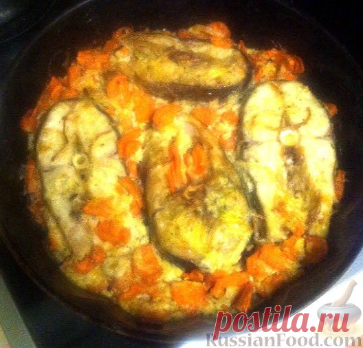 Рецепт: Рыбка с овощами на RussianFood.com