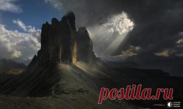 Уникальный ландшафт Доломитовых Альп