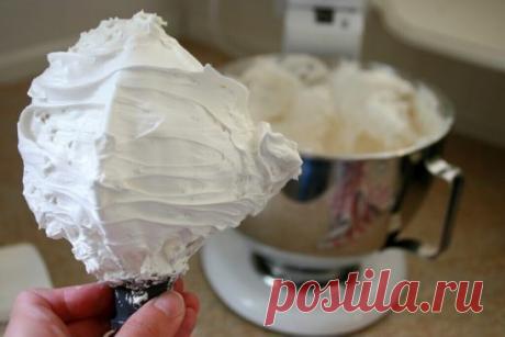 Изумительный крем белковый заварной