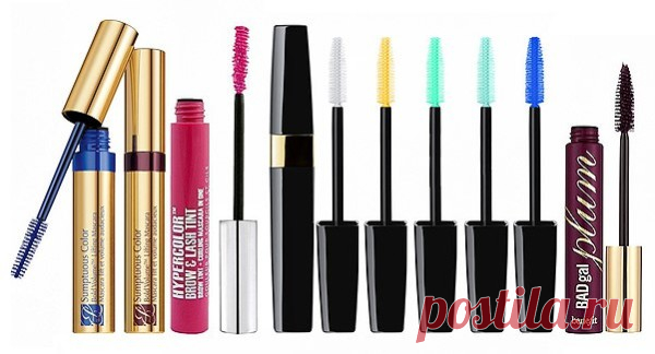 Цветная тушь для ресниц: видео-инструкция по выбору своими руками, особенности синих, коричневых, фиолетовых, зеленых, бордовых, серебристых, серых, розовых, красных средств, кому подходит, для каких глаз, цена, фото