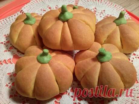 Вкуснейшие булочки с тыквенным пюре!!!