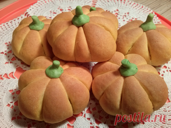 Вкуснейшие булочки с тыквенным пюре!!!