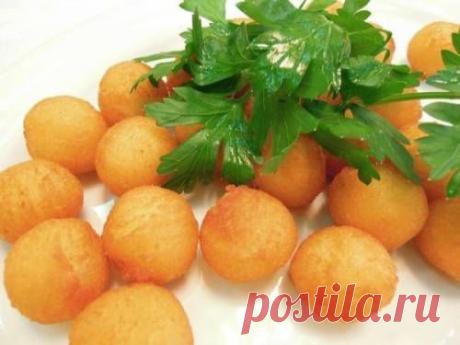 Постная закуска «Шарики» из картофеля / Простые рецепты