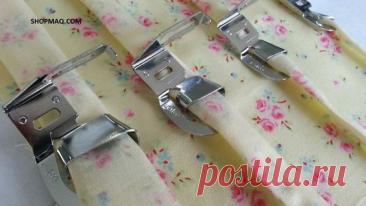 ​Швейные лапки Швейные лапкиНебольшая подсказка, как можно упростить и ускорить работу благодаря правильно подобранным швейным лапкам.