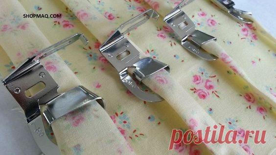 ​Швейные лапки Швейные лапкиНебольшая подсказка, как можно упростить и ускорить работу благодаря правильно подобранным швейным лапкам.