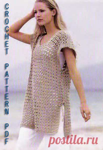 For Expirience Level only,Crochet Pattern instruction for Tunic, S/M /L sizes, PDF Files. PDF Pattern will be sent to e-mail in 12 hour of payment. All patterns are final sale, and cannot be returned or refunded. INSTANT DOWNLOAD AVAILABLE now. If you not able to download please let me know. Thank you so Much!  Please fully read the description carefully and understand the terms of this Pattern before to buy. FOR all LEVELS. Please read before to buy