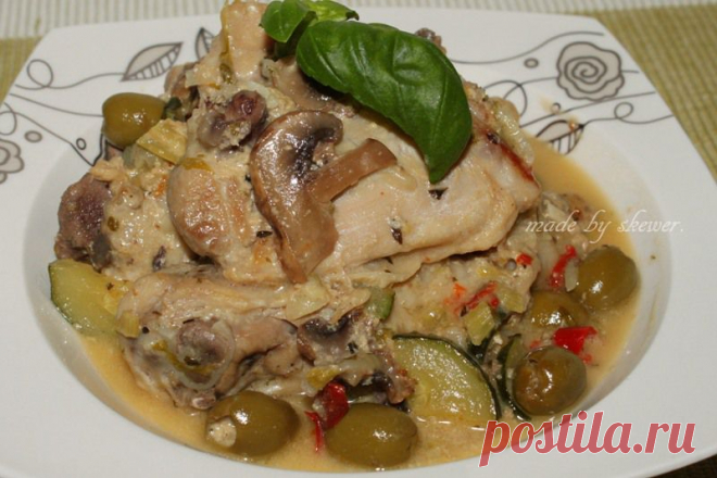 Ленивая курица.