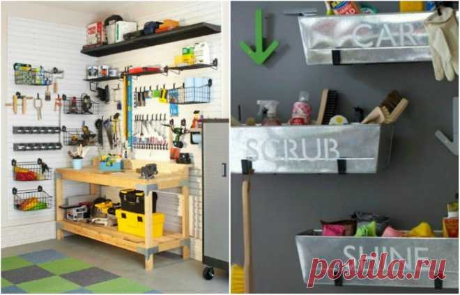 Как красиво и удобно организовать интерьер гаража