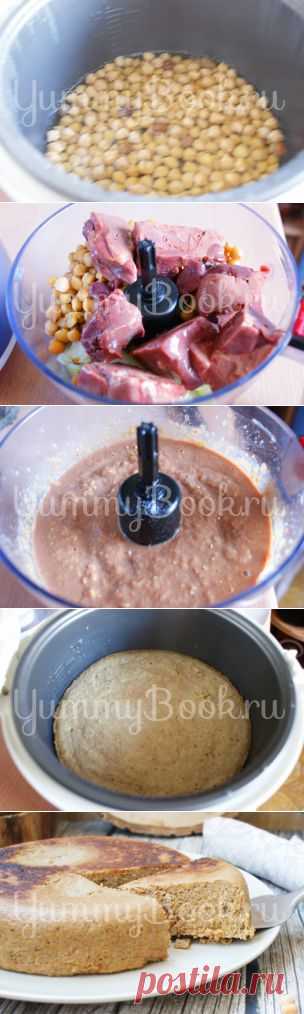 Печеночное суфле с нутом в мультиварке