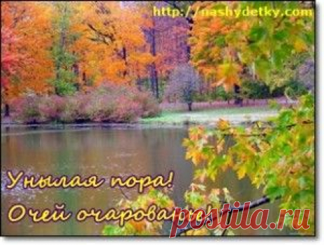 Что рассказать детям об осени? Стихи, загадки, развивающие задания для детей на осеннюю тематику:
https://nashydetky.com/razvitie-rebenka-2/osen-dlya-detey-chto-rasskazat-detyam-ob-oseni
#стихи_про_осень #стихи_про_осень_для_детей #загадки_про_осень #развивающие_занятия #осенние_приметы