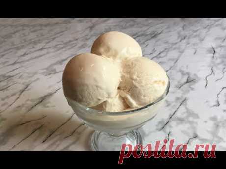 Мороженое Из 2- х Ингредиентов / Мороженое Пломбир / Homemade Ice Cream / Простой Рецепт(Вкуснятина)