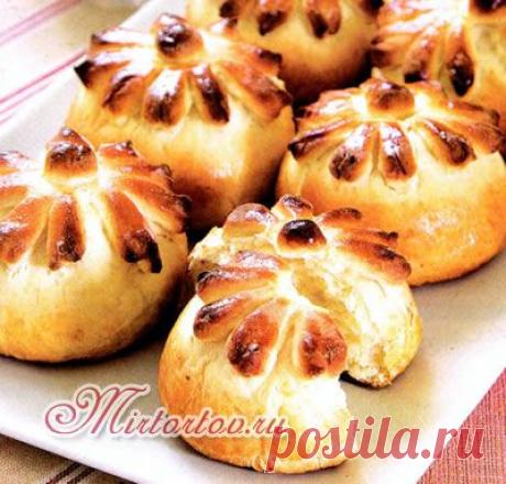 Булочки с творогом