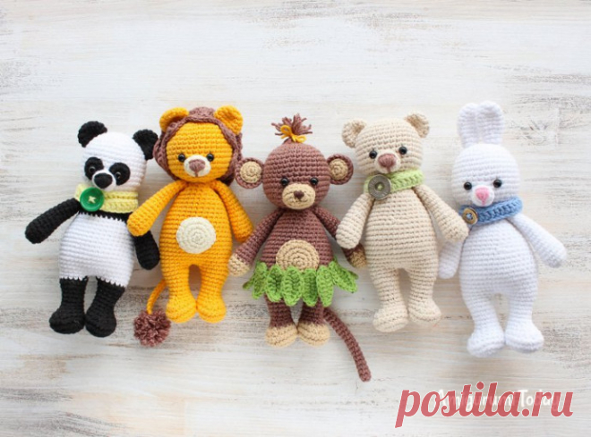 Вязаные игрушки