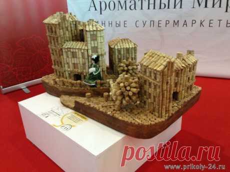 Поделки из винных пробок