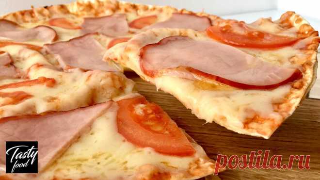 Пицца без заморочек за 2 минуты, сам не ожидал как это вкусно | ХОЧЕШЬ ВКУСНО ПОЕСТЬ? Tasty Food | Яндекс Дзен