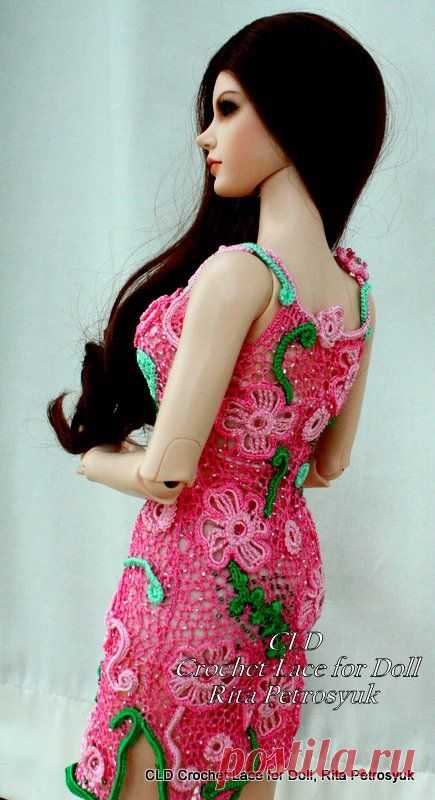 платье в стиле ирландское кружево крючком