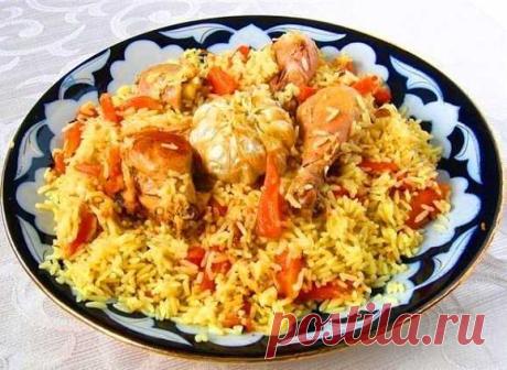 Узбекский плов с курицей, рецепт приготовления с фото - Сельский Бутик 1.