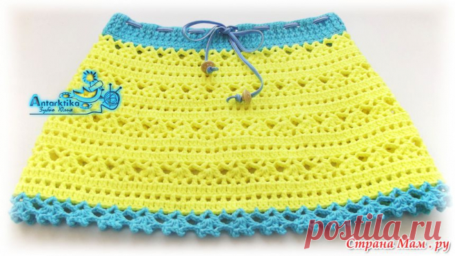 Юбочка "Тюльпанчики" - Вязание - Страна Мам