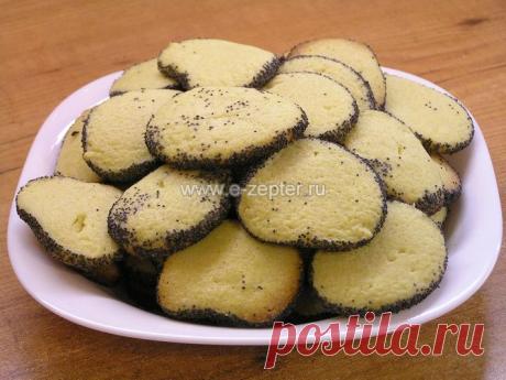 (+1) - Песочное печенье с маком - Видео рецепт | Любимые рецепты