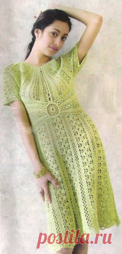 Irish crochet &: DRESS....ПЛАТЬЕ