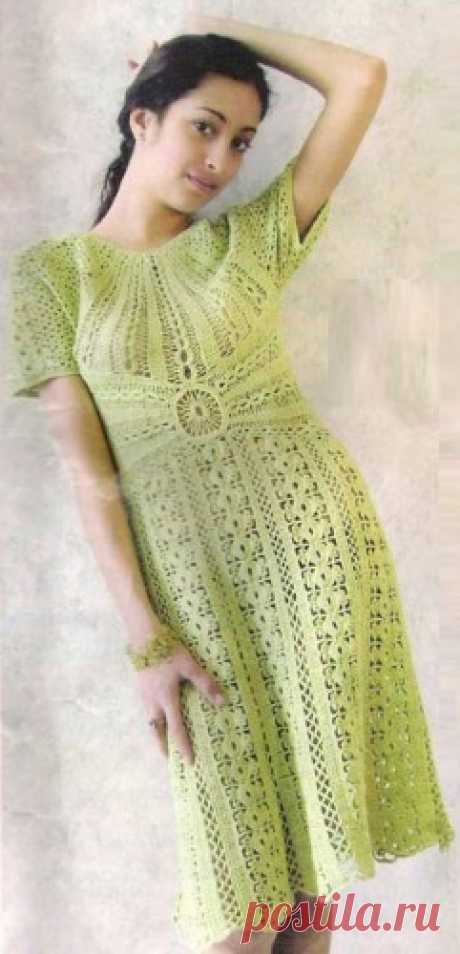 Irish crochet &: DRESS....ПЛАТЬЕ