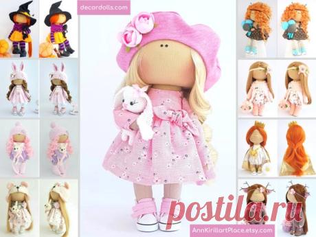 Love Doll Handmade Tilda Fabric Doll Interior Decor Doll | Etsy Hello, dear visitors!  This is handmade cloth doll created by Master Irina B. (Kiev, Ukraine). Doll is 28 cm (11.02 inch) tall and made of only quality materials. All dolls stated on the photo are mady by Irina B. You can find them in our shop searching by artist name: