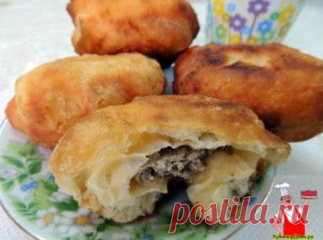 Тесто для беляшей на кефире — быстрое и очень вкусное..