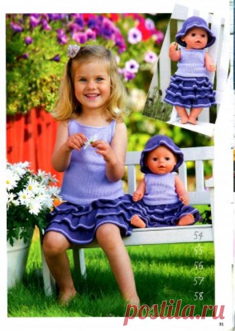 Для девочек | Вязание для детей спицами и крючком. - Part 7