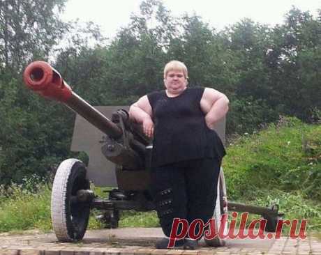 Вот она Анка-пулеметчица!!! Нато в шоке)))