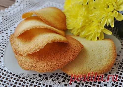 Миндальное печенье "Черепица" / izum.darievna.ru