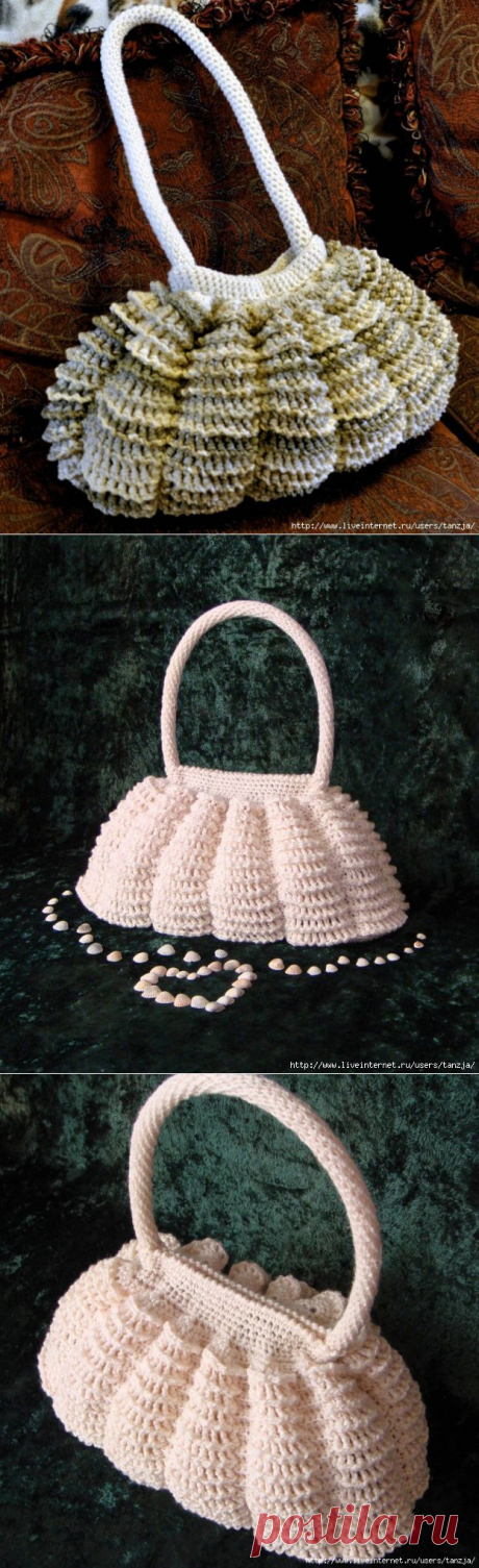Эффектная сумочка &quot;Мирабелла&quot; (крючок).