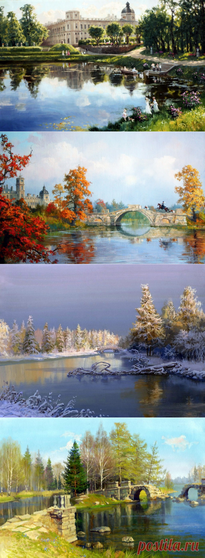 Художник Жданов Владимир. Гатчина и Новгородчина.