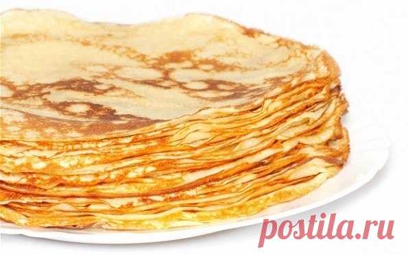 КАК ИСПЕЧЬ ИДЕАЛЬНЫЕ БЛИНЫ