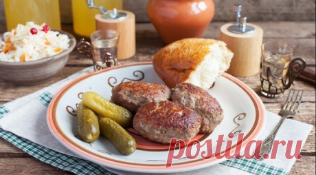 ​Зразы с яйцом и лесными грибами