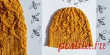 Шапка спицами женская Beeswax - Вяжи.ру