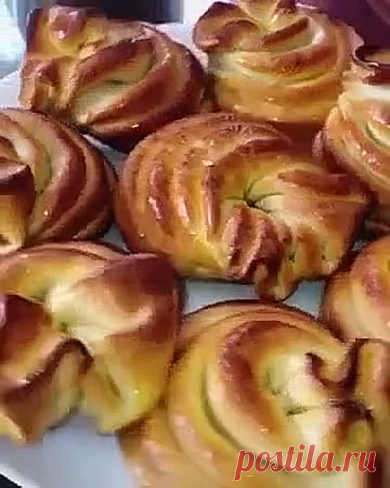 Булочки с сахаром