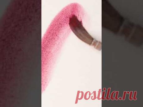 Акварель с грануляцией «Белые ночи»♦️Рубиновая дымка №387 *** □ ▲Пигментный состав: P.G.19, P.R.170